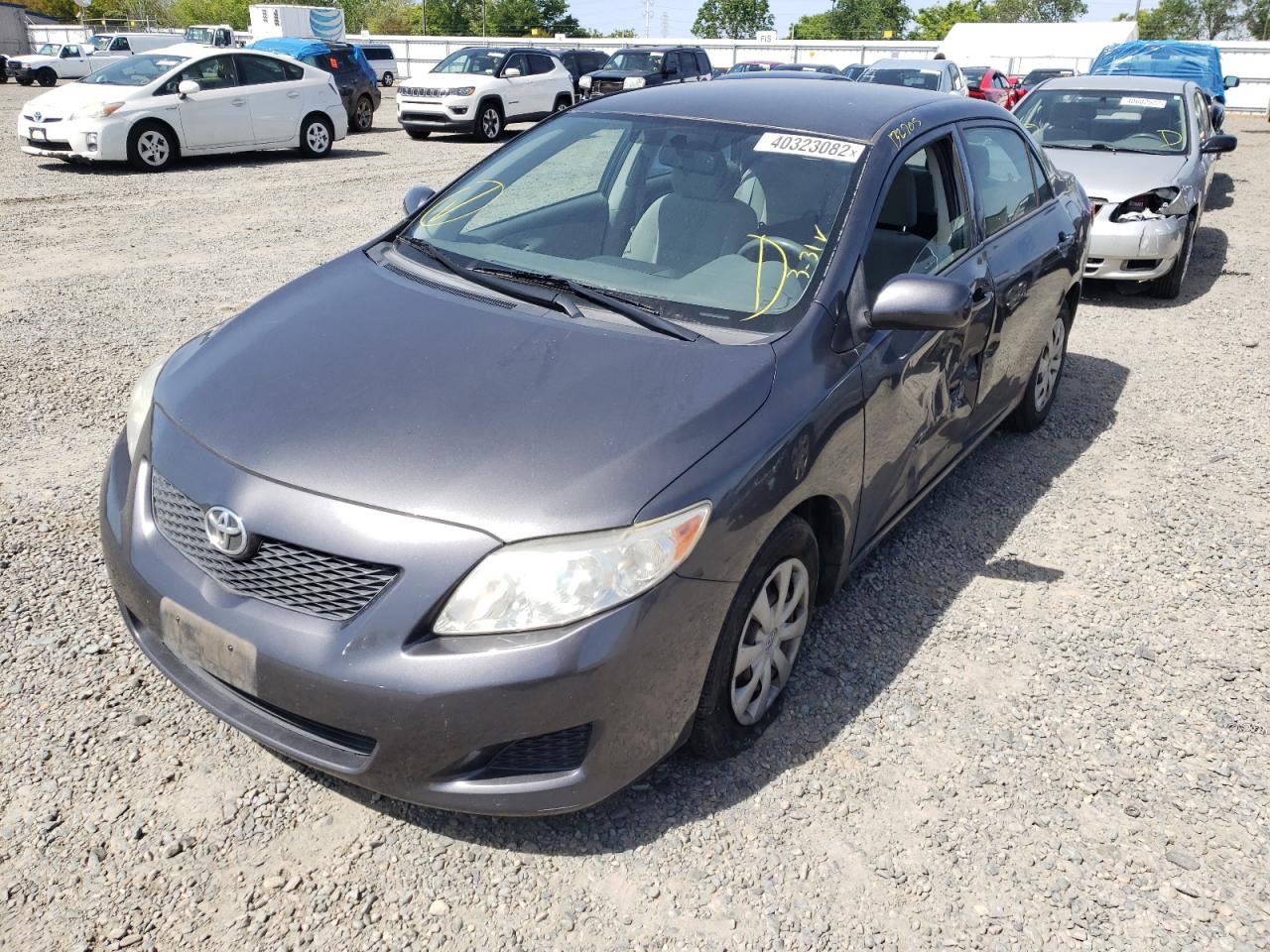 Photo 2 from auction – 2009 TOYOTA COROLLA BA with VIN JTDBL40E899084760