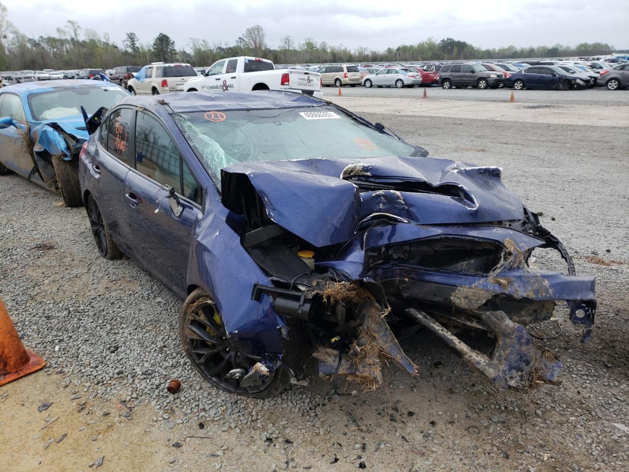 SUBARU WRX STI 2019 with VIN JF1VA2S68K9826227 - Photo from auction