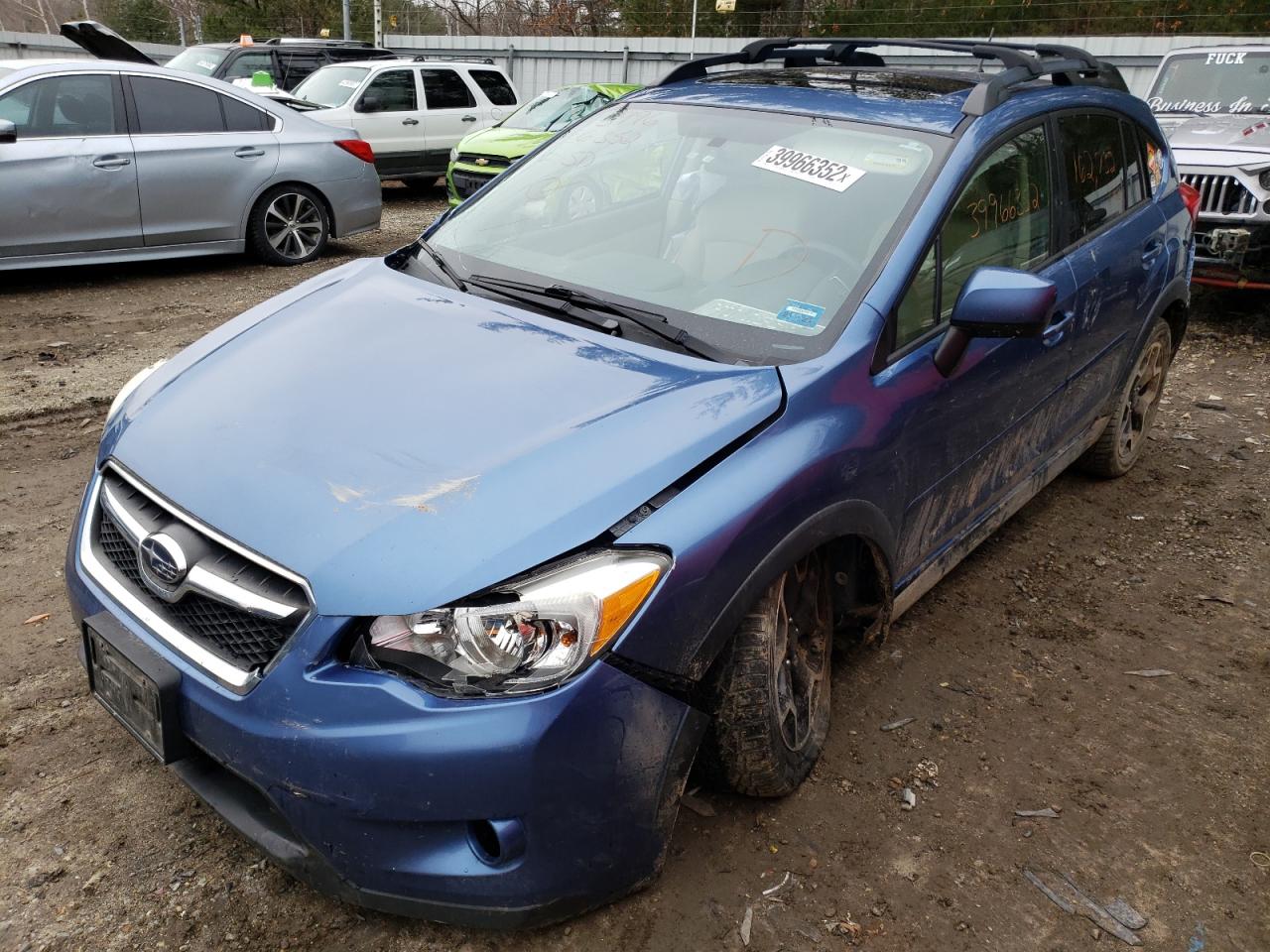Photo 2 from auction – 2014 SUBARU XV CROSSTR with VIN JF2GPAVCXE8283598