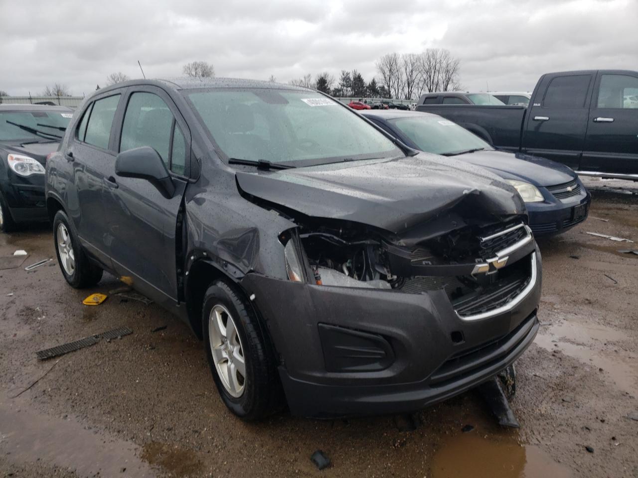 CHEVROLET TRAX LS 2016 with VIN 3GNCJNSB4GL222616 - Photo from auction