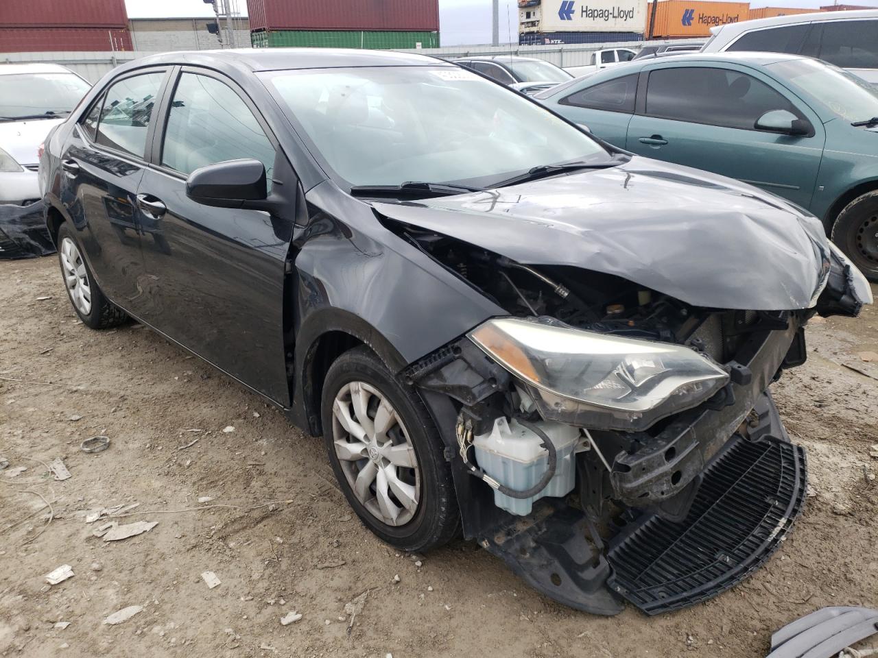 TOYOTA COROLLA L 2015 with VIN 2T1BURHE0FC368100 - Photo from auction