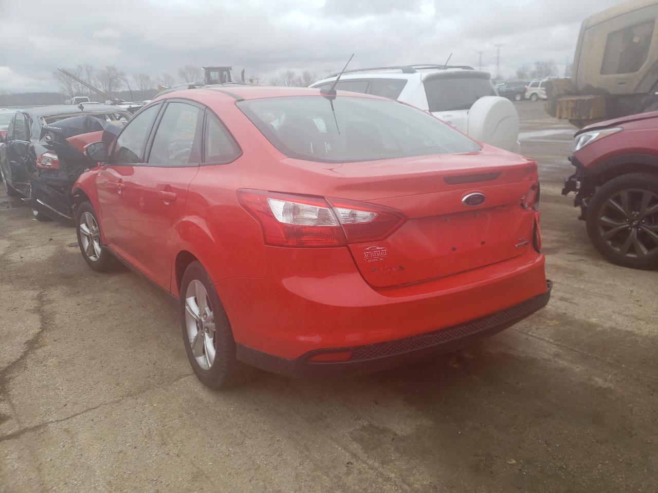 Photo 3 from auction – 2013 FORD FOCUS SE with VIN 1FADP3F20DL360502
