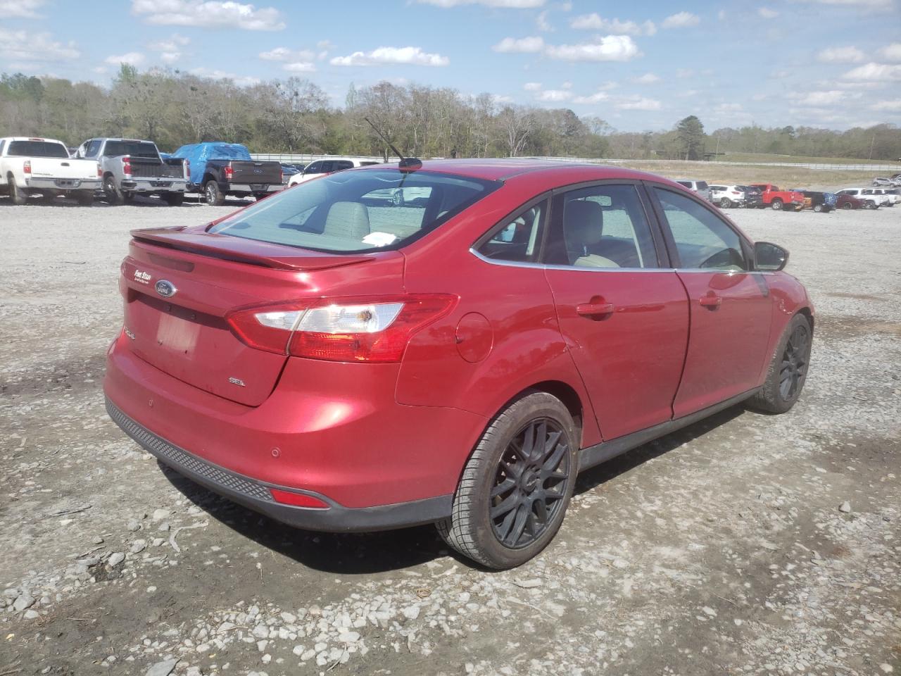 Photo 4 from auction – 2012 FORD FOCUS SEL with VIN 1FAHP3H25CL224668