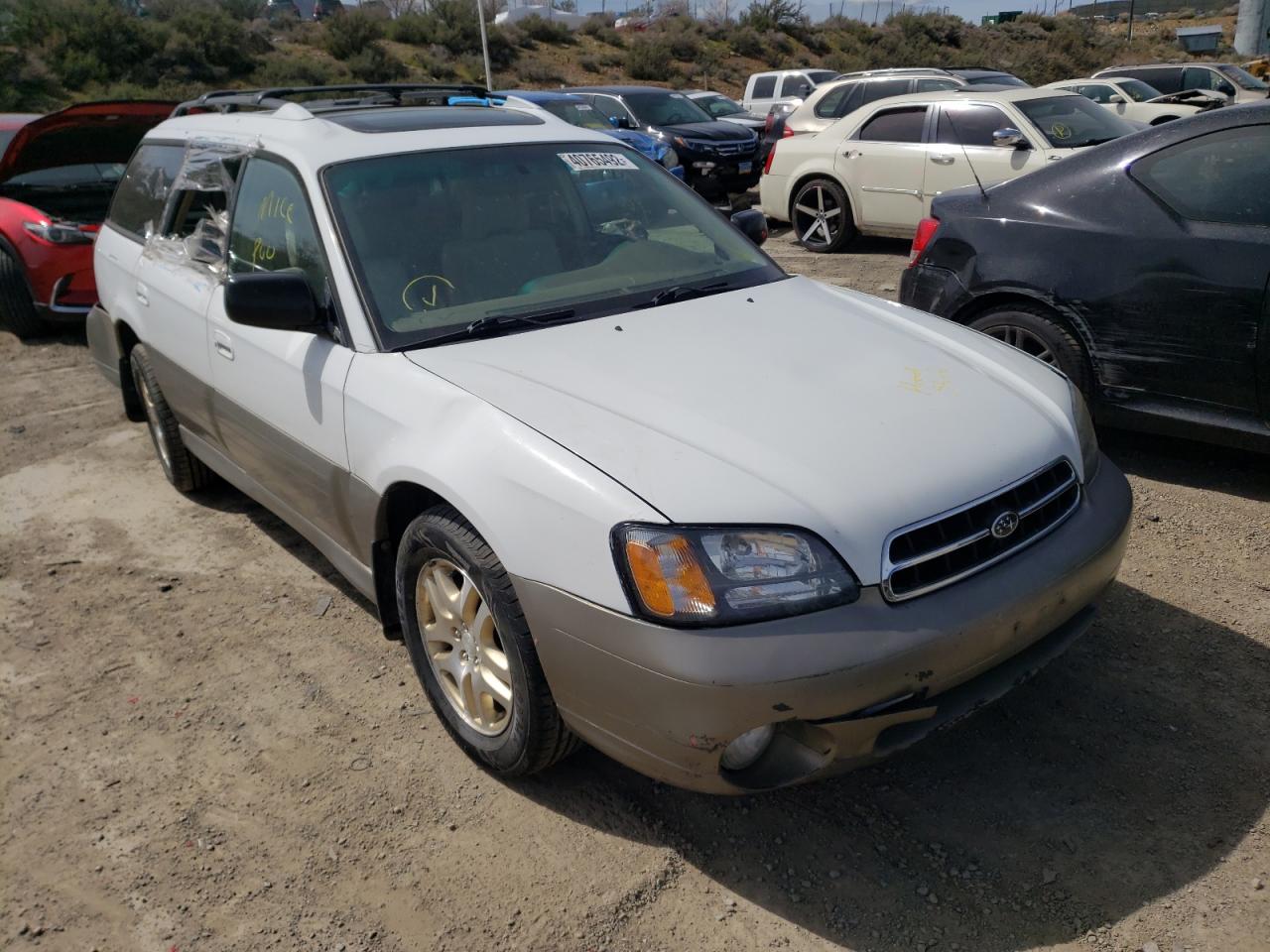 SUBARU LEGACY OUT 2002 with VIN 4S3BH686027648896 - Photo from auction