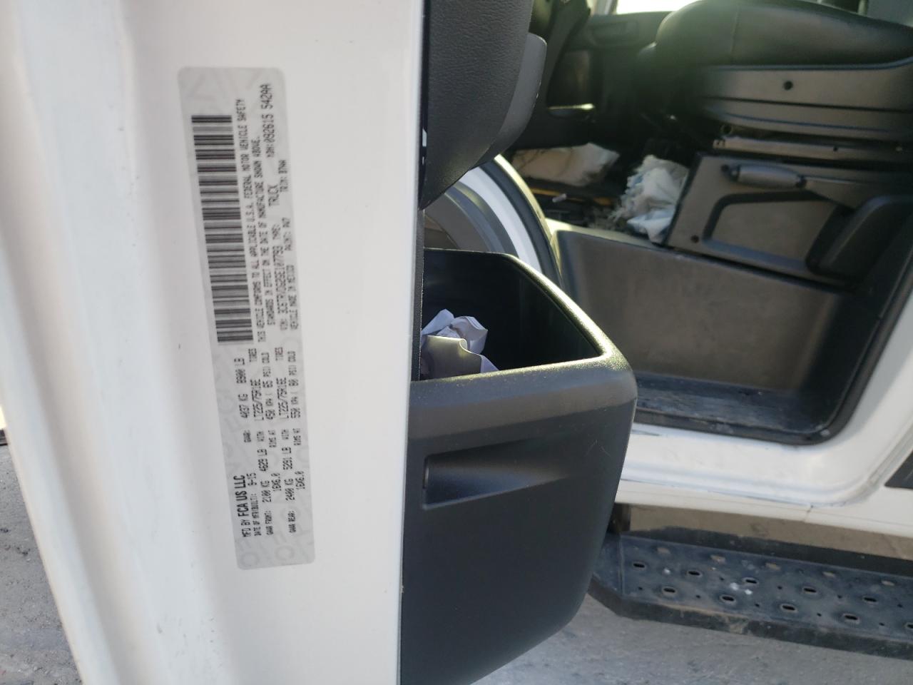 Photo 10 from auction – 2016 RAM PROMASTER with VIN 3C6TRVDG2GE107793