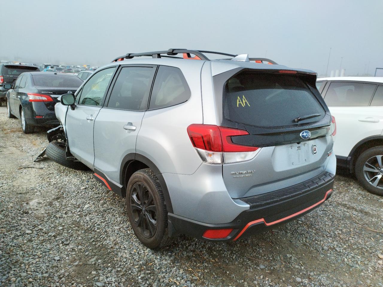 Photo 3 from auction – 2019 SUBARU FORESTER S with VIN JF2SKAPC0KH553522