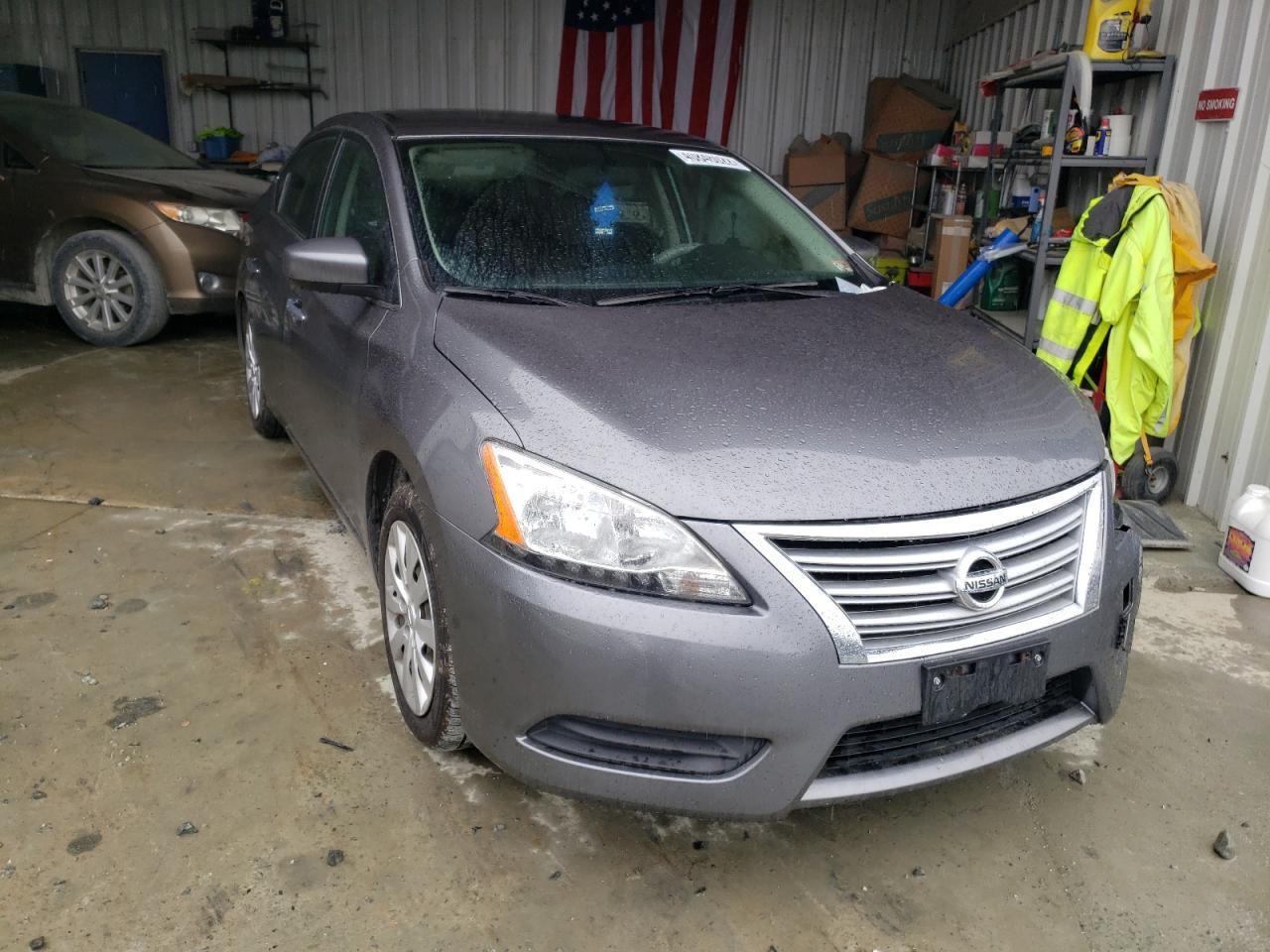 NISSAN SENTRA S 2015 with VIN 3N1AB7AP1FL696725 - Photo from auction