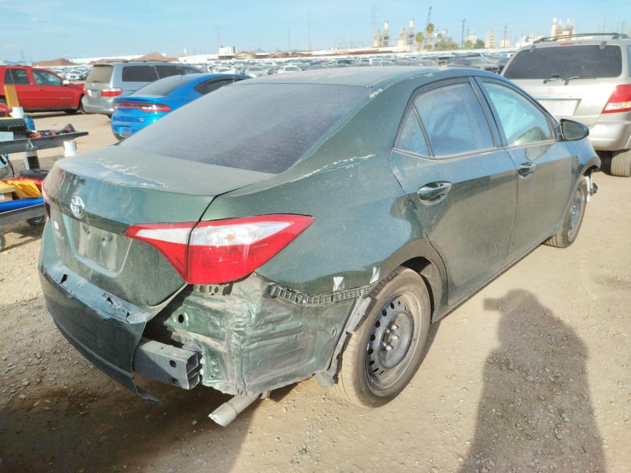 Photo 4 from auction – 2014 TOYOTA COROLLA L with VIN 5YFBURHE9EP101049