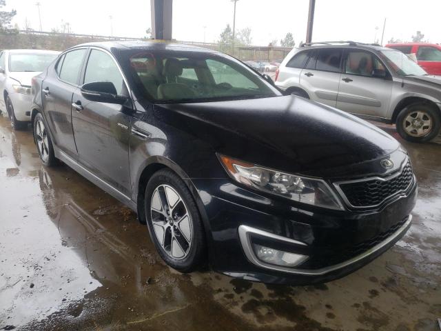 KIA OPTIMA HYB 2013 with VIN KNAGM4AD3D5045306 - Photo from auction