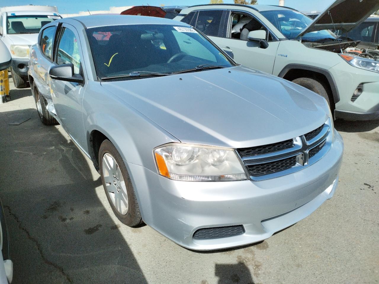 DODGE AVENGER EX 2011 with VIN 1B3BD4FB6BN624793 - Photo from auction