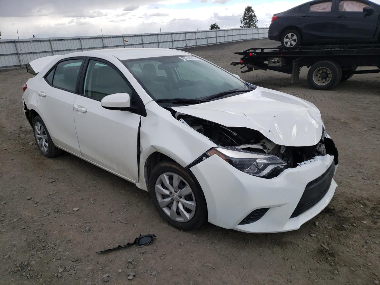 TOYOTA COROLLA L 2014 with VIN 5YFBURHE8EP148444 - Photo from auction