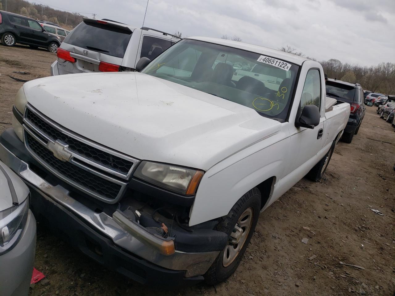 Photo 2 from auction – 2006 CHEVROLET SILVERADO with VIN 3GCEC14X56G251403