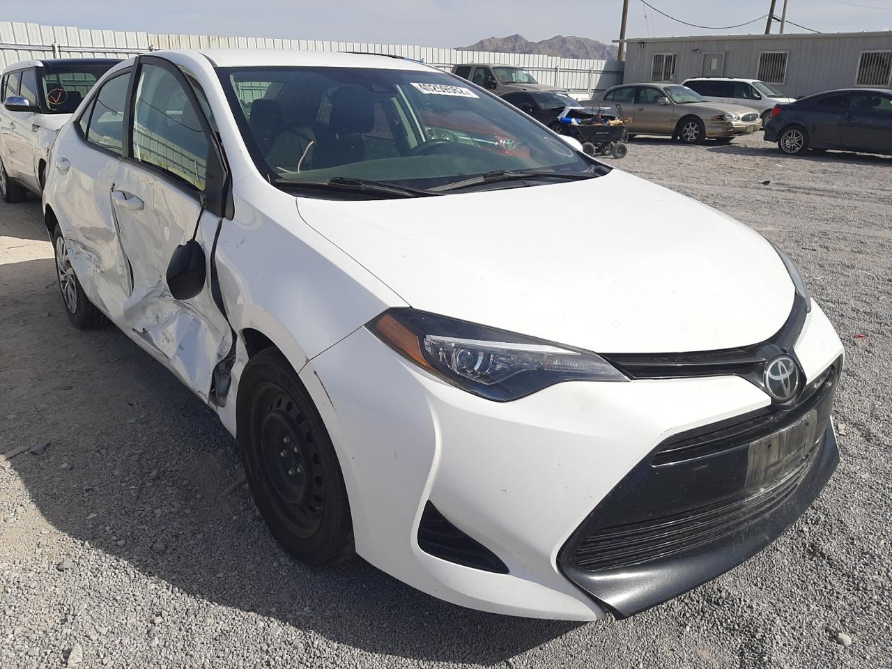 TOYOTA COROLLA L 2017 with VIN 2T1BURHE5HC928678 - Photo from auction