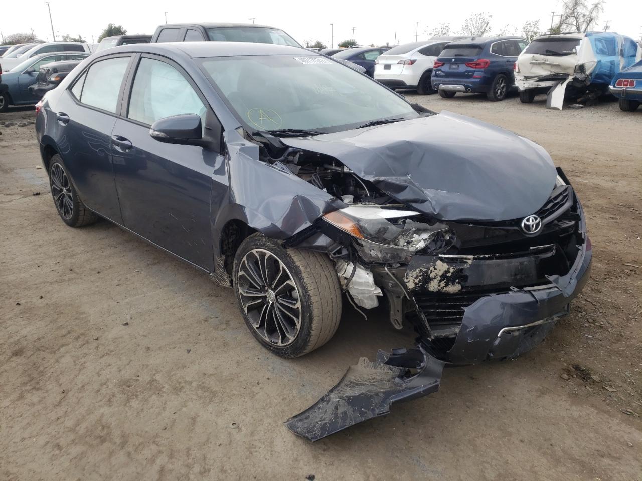 TOYOTA COROLLA L 2016 with VIN 5YFBURHE6GP473046 - Photo from auction