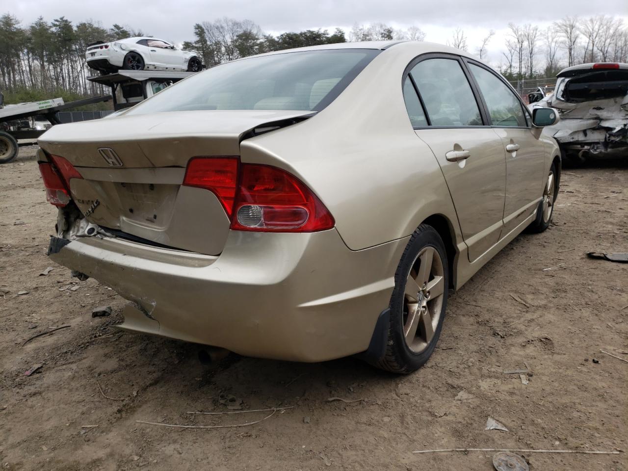 Photo 4 from auction – 2008 HONDA CIVIC EX with VIN 1HGFA16858L076187