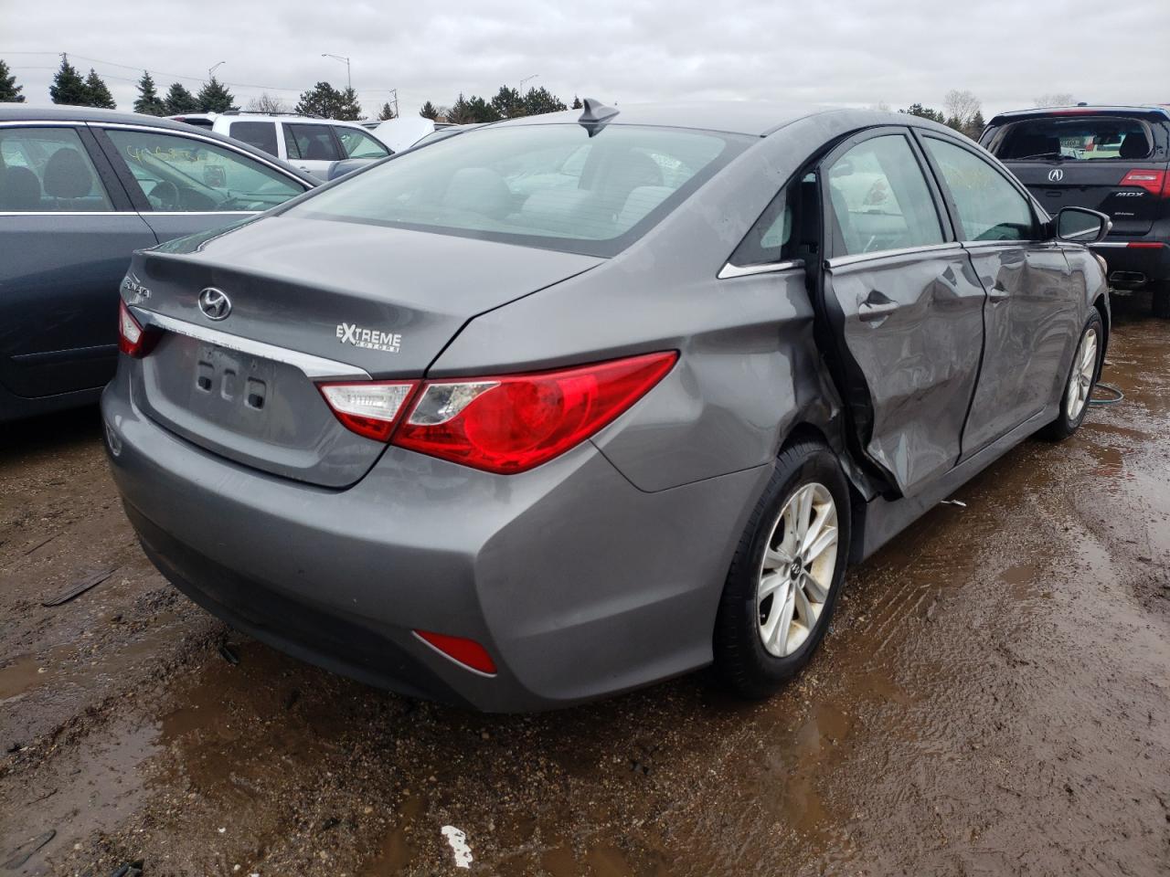 Photo 4 from auction – 2014 HYUNDAI SONATA GLS with VIN 5NPEB4AC9EH860263