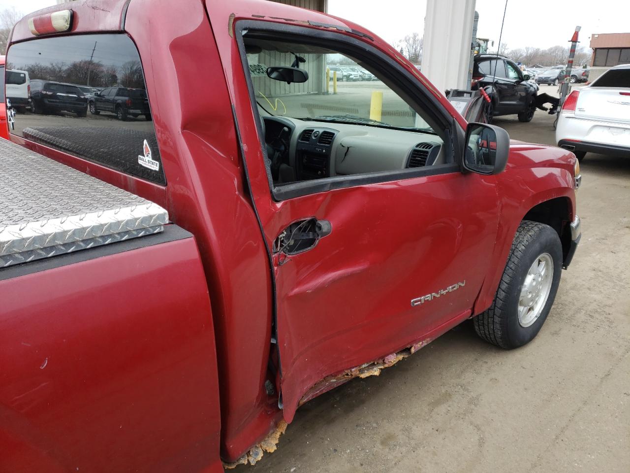 Photo 9 from auction – 2005 GMC CANYON with VIN 1GTCS148458215936