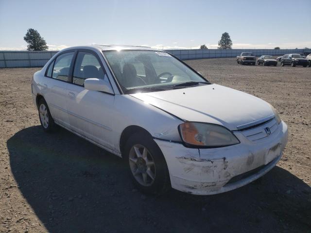 HONDA CIVIC EX 2002 with VIN 1HGES26722L010788 - Photo from auction
