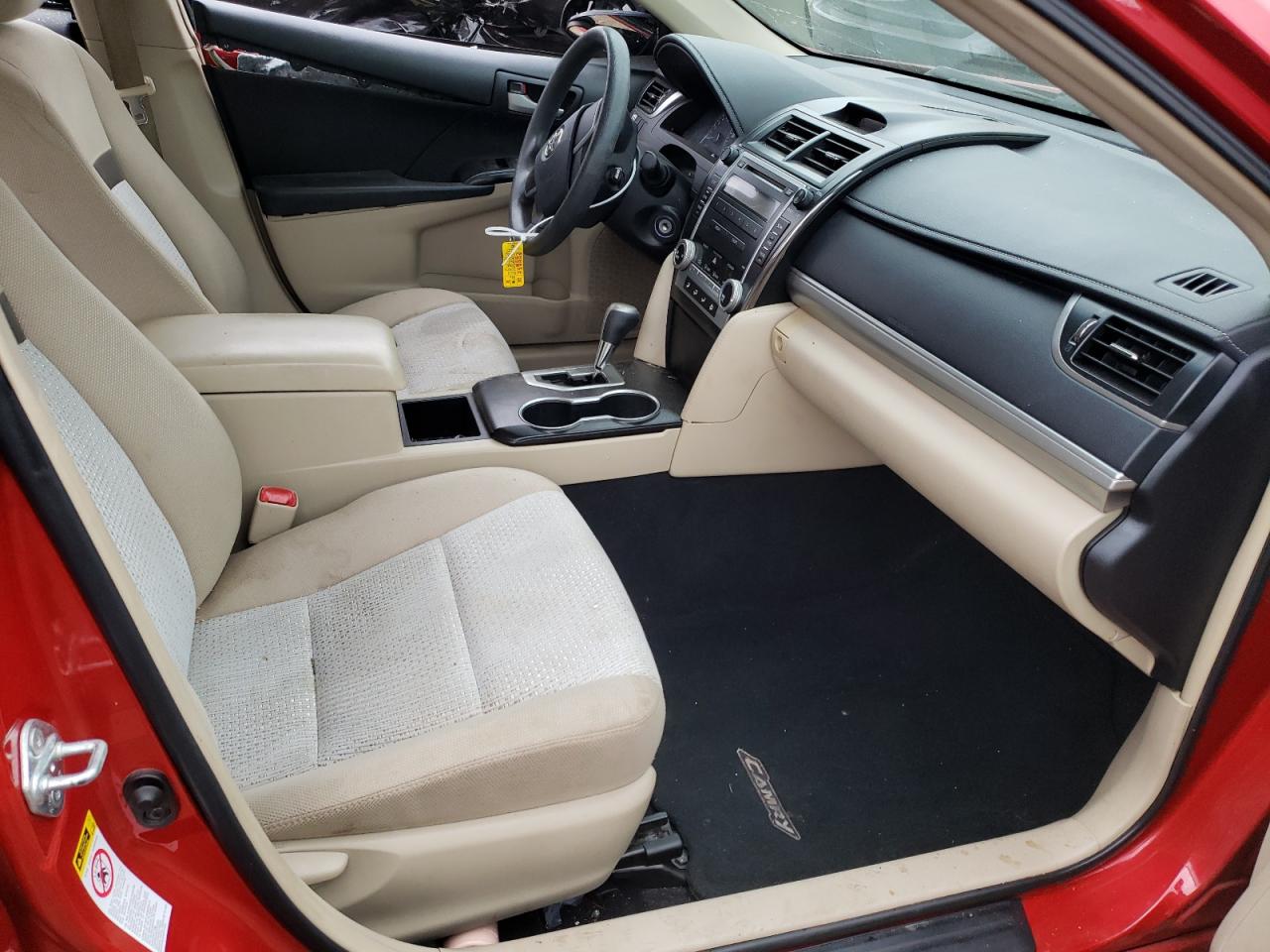 Photo 5 from auction – 2012 TOYOTA CAMRY BASE with VIN 4T4BF1FK4CR210573