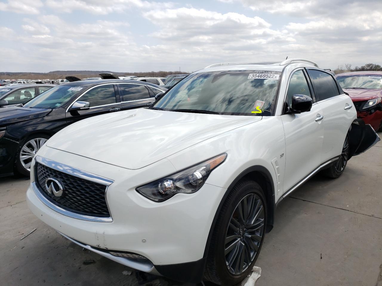 Photo 2 from auction – 2017 INFINITI QX70 with VIN JN8CS1MW3HM412496