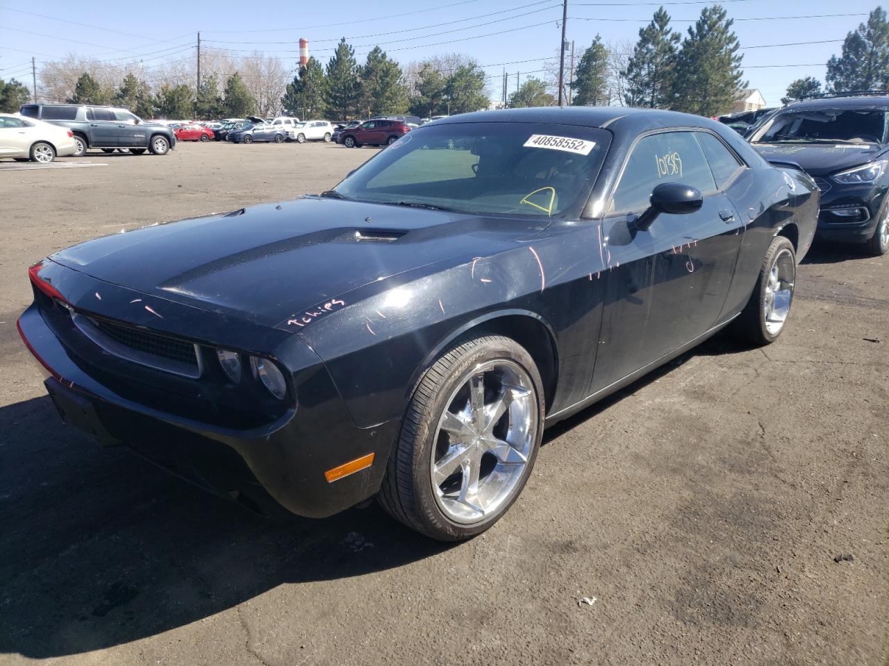 Photo 2 from auction – 2012 DODGE CHALLENGER with VIN 2C3CDYAG4CH257985