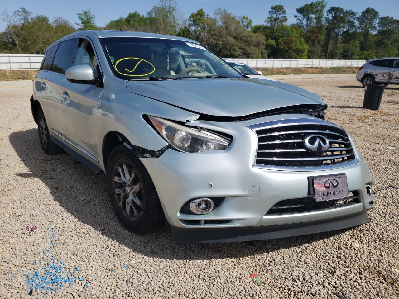 INFINITI JX35 2013 with VIN 5N1AL0MN9DC336232 - Photo from auction