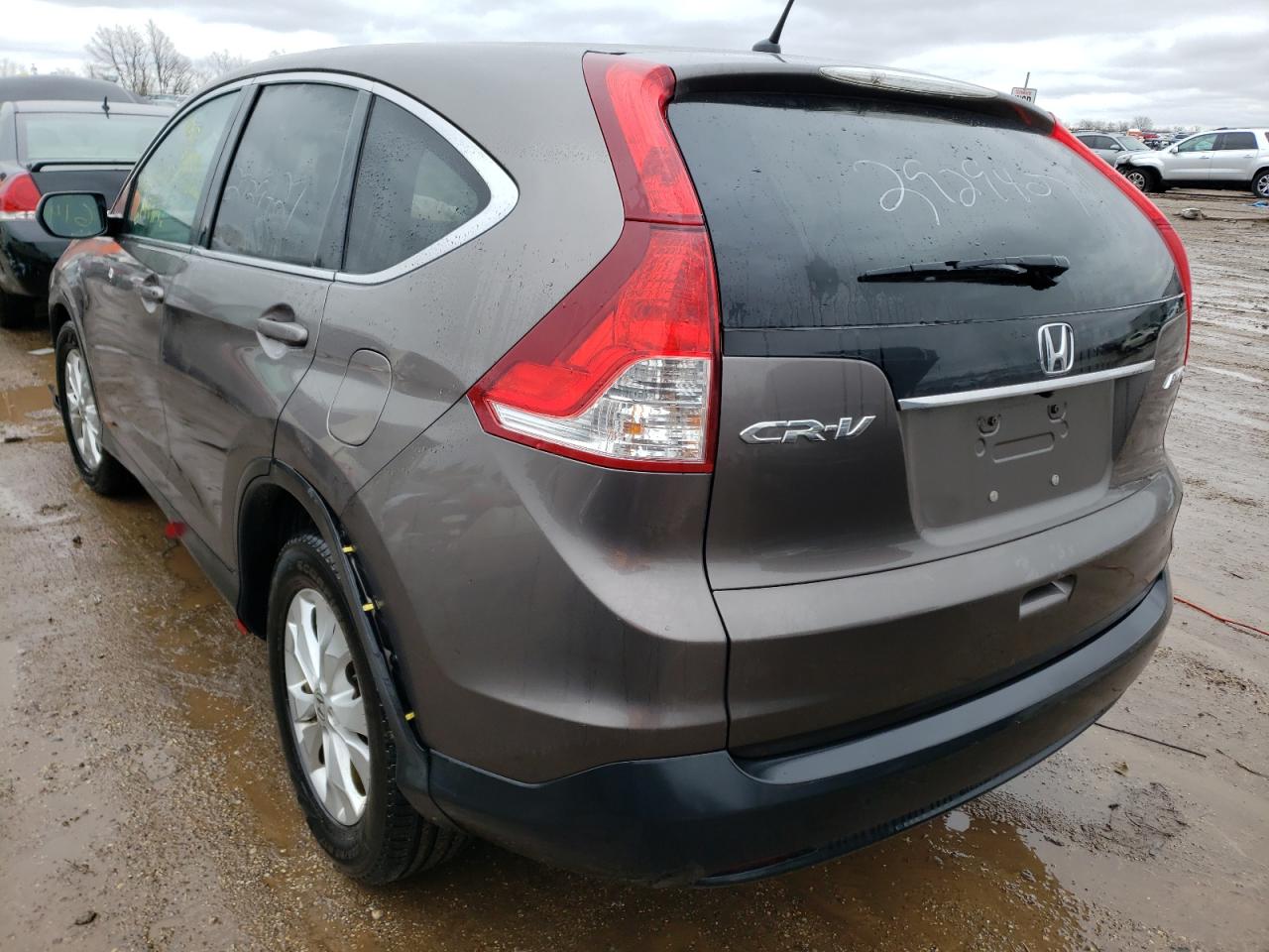 Photo 3 from auction – 2013 HONDA CR-V EX with VIN 5J6RM4H50DL016457