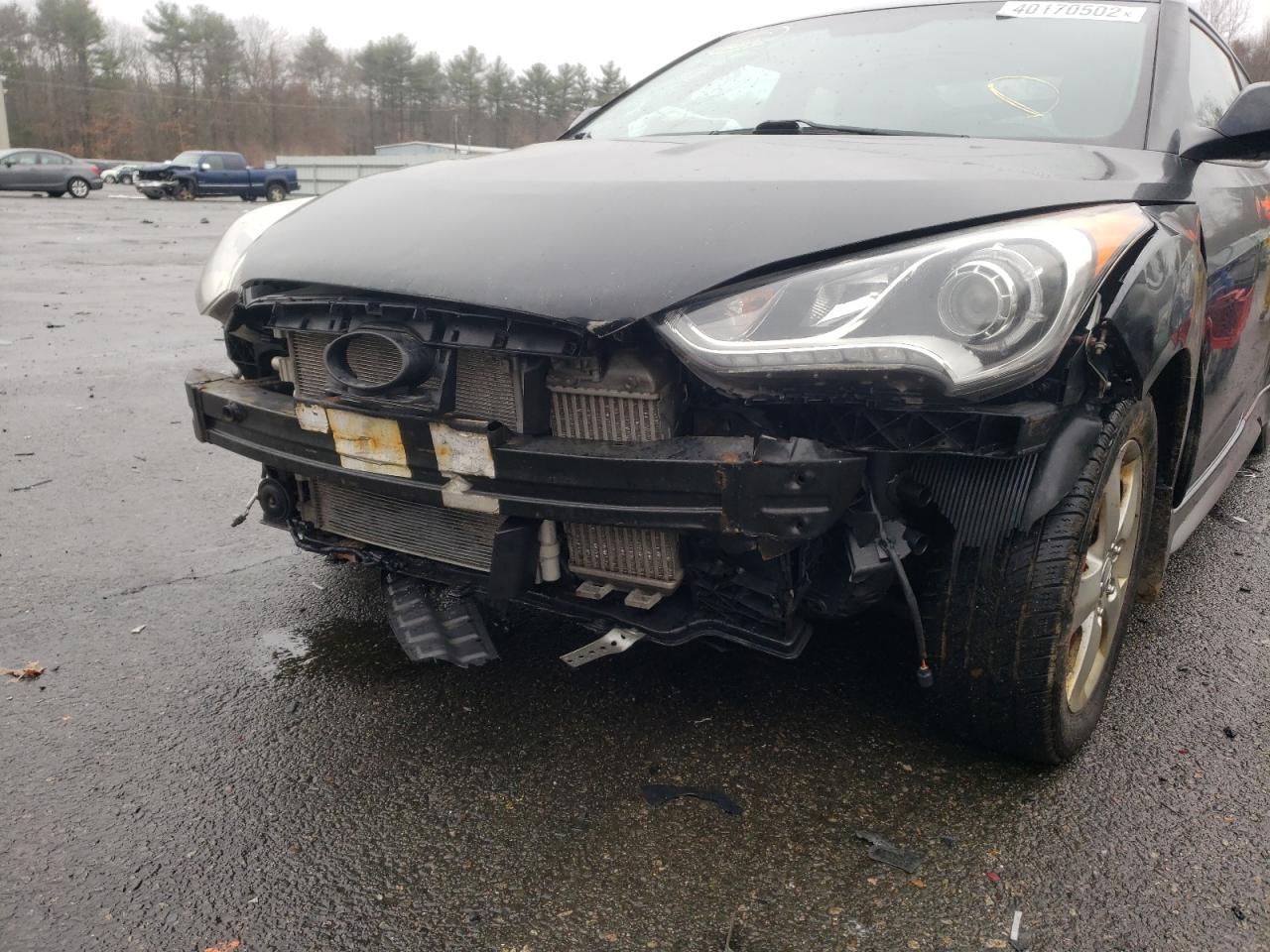 Photo 9 from auction – 2013 HYUNDAI VELOSTER T with VIN KMHTC6AE0DU174114