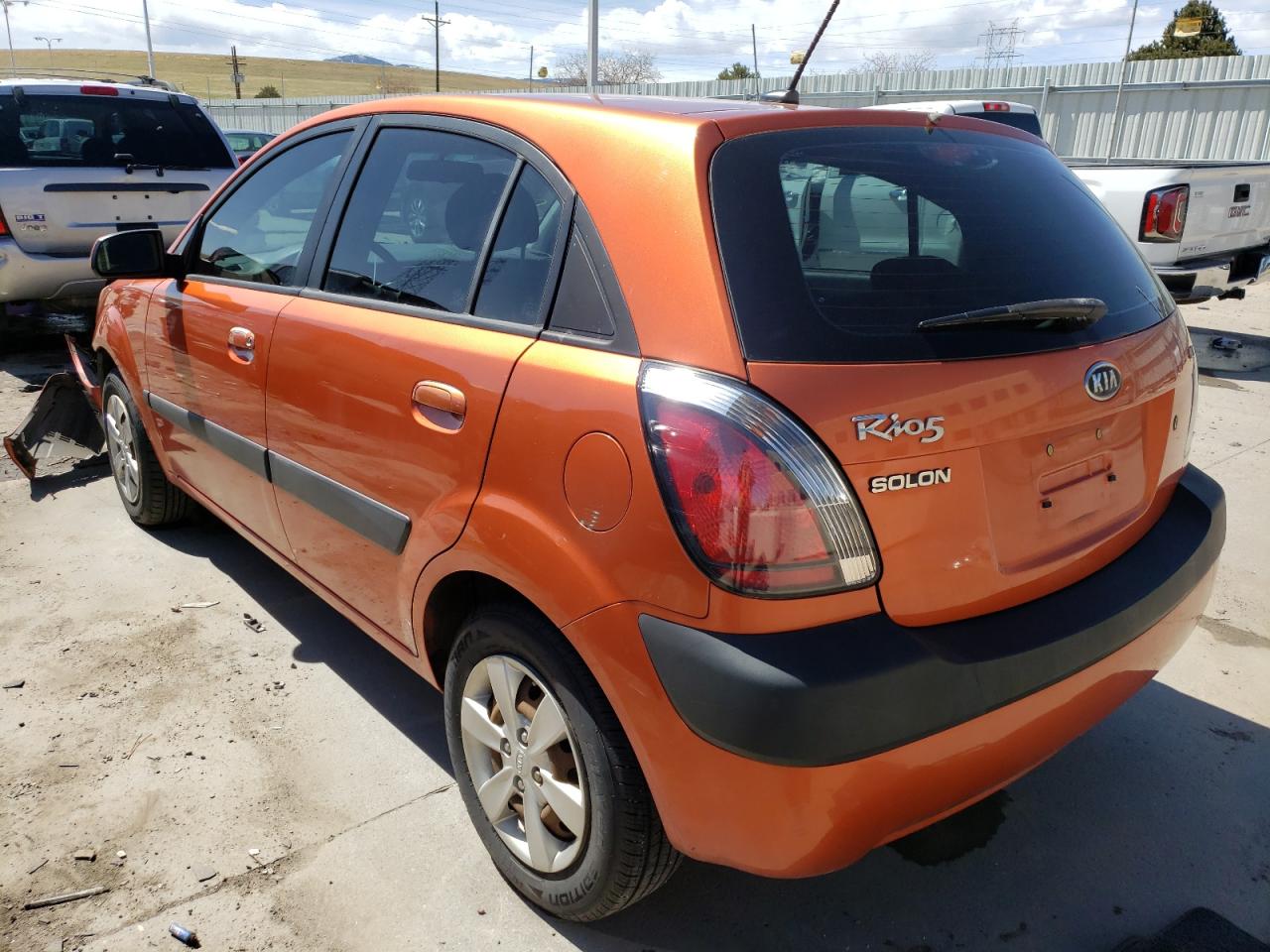 Photo 3 from auction – 2009 KIA RIO 5 SX with VIN KNADE243296438867