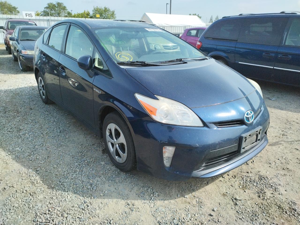 TOYOTA PRIUS 2014 with VIN JTDKN3DU5E1772844 - Photo from auction
