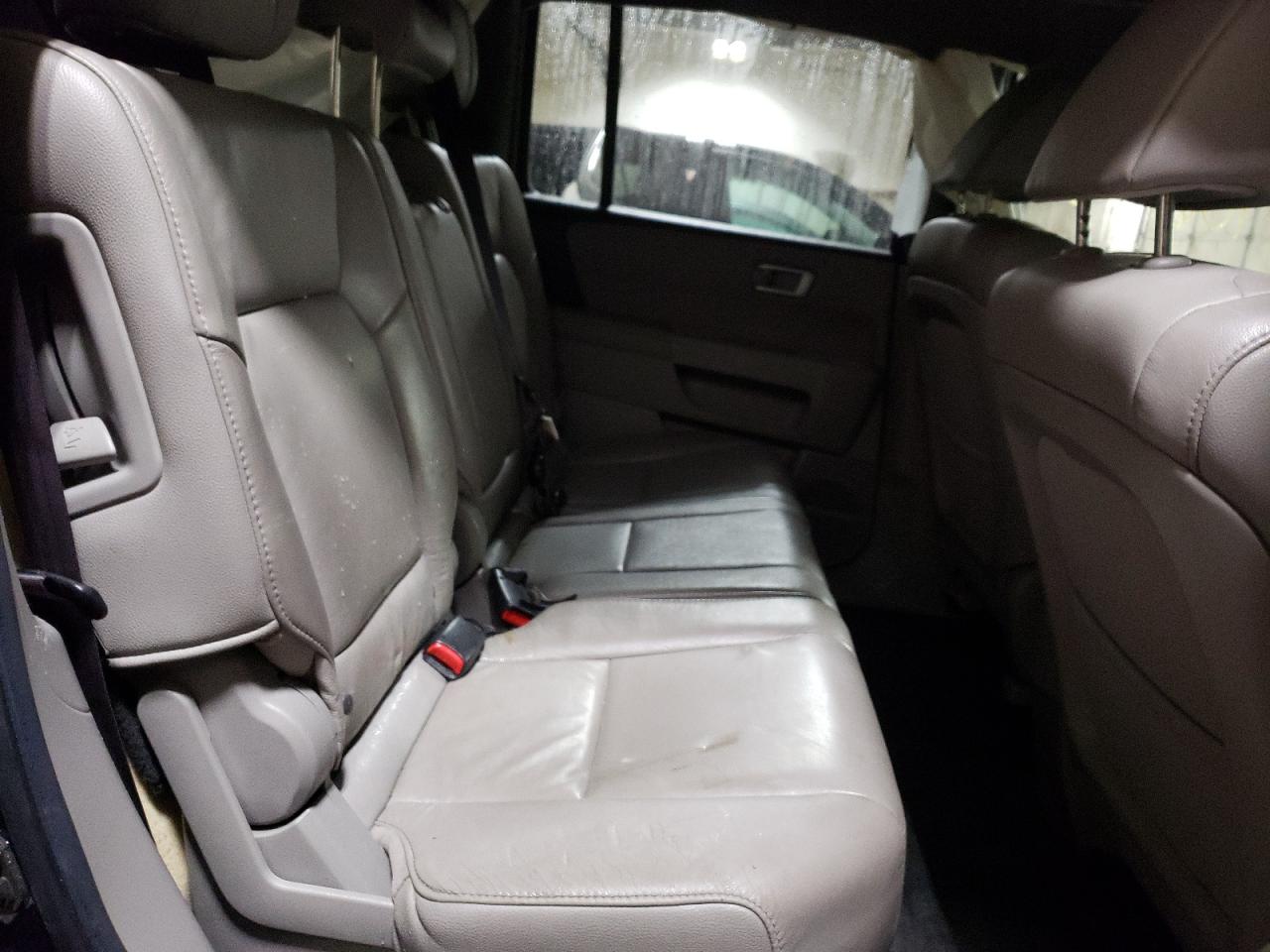 Photo 6 from auction – 2012 HONDA PILOT EXL with VIN 5FNYF4H50CB058219