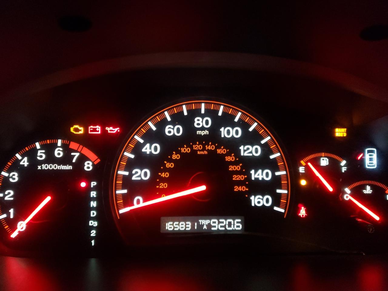 Photo 8 from auction – 2003 HONDA ACCORD EX with VIN 1HGCM72653A031546