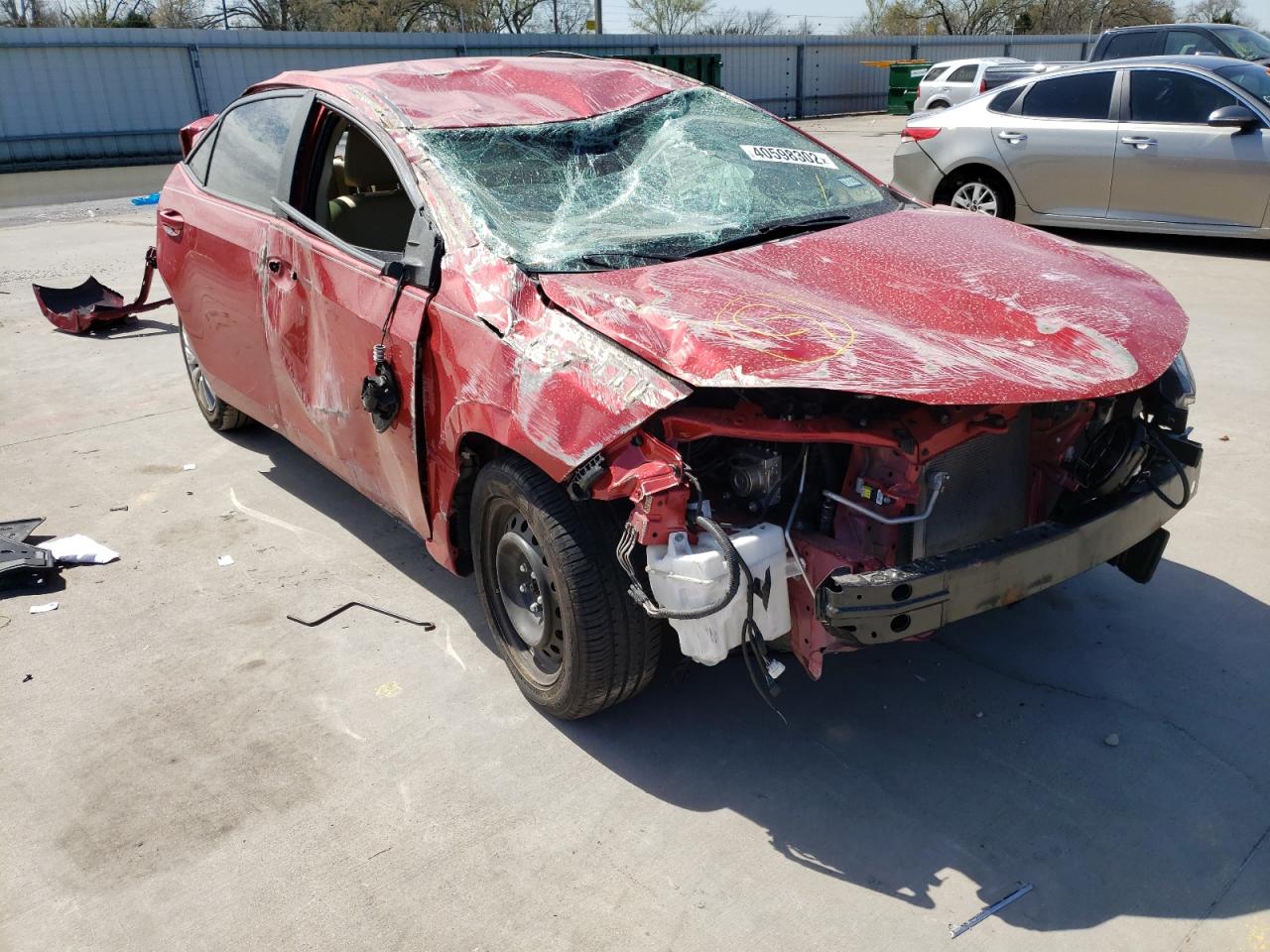Photo 1 from auction – 2018 TOYOTA COROLLA L with VIN 2T1BURHE6JC007043