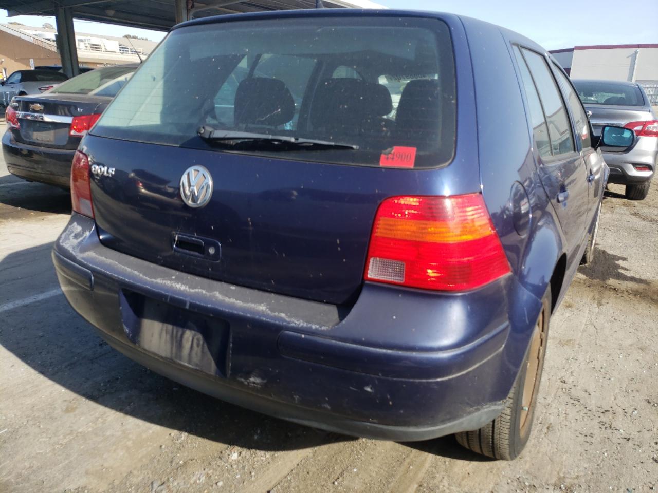 Photo 9 from auction – 2002 VOLKSWAGEN GOLF with VIN 9BWFK61J924046622