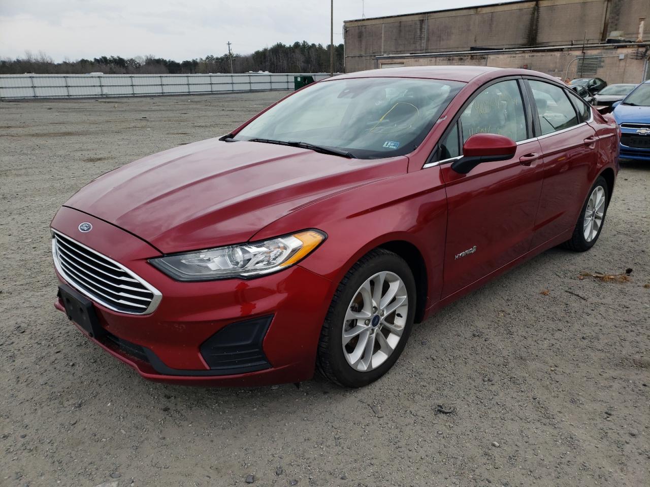 Photo 2 from auction – 2019 FORD FUSION SE with VIN 3FA6P0LU6KR220837