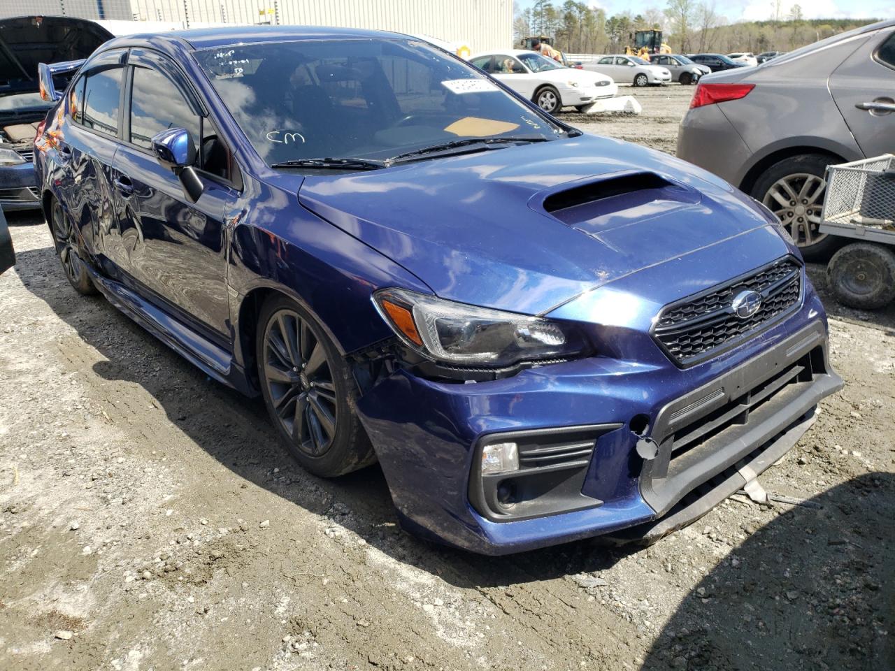 SUBARU WRX 2018 with VIN JF1VA1A68J9801712 - Photo from auction