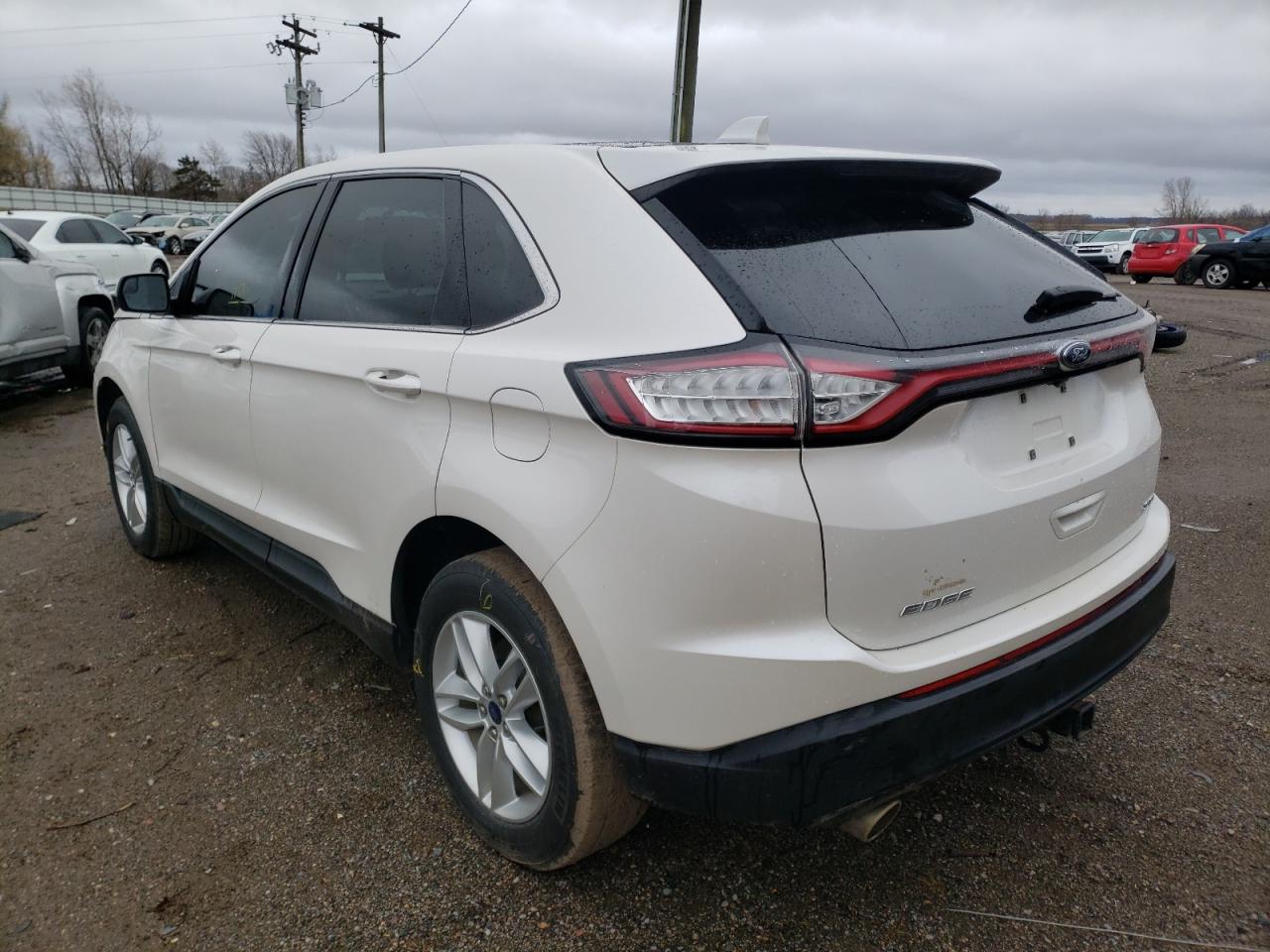 Photo 3 from auction – 2017 FORD EDGE SEL with VIN 2FMPK3J86HBB12838