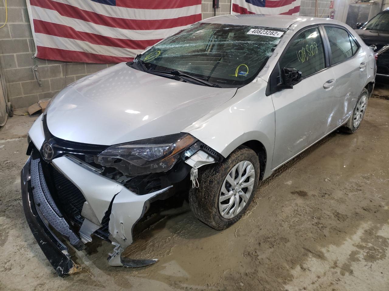 Photo 2 from auction – 2018 TOYOTA COROLLA L with VIN 5YFBURHE2JP766112