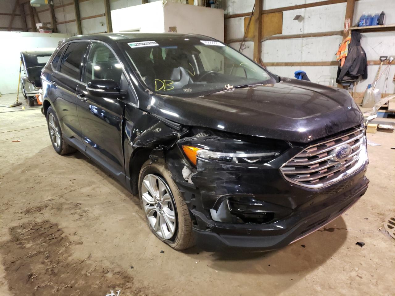 FORD EDGE TITAN 2020 with VIN 2FMPK3K97LBA15910 - Photo from auction