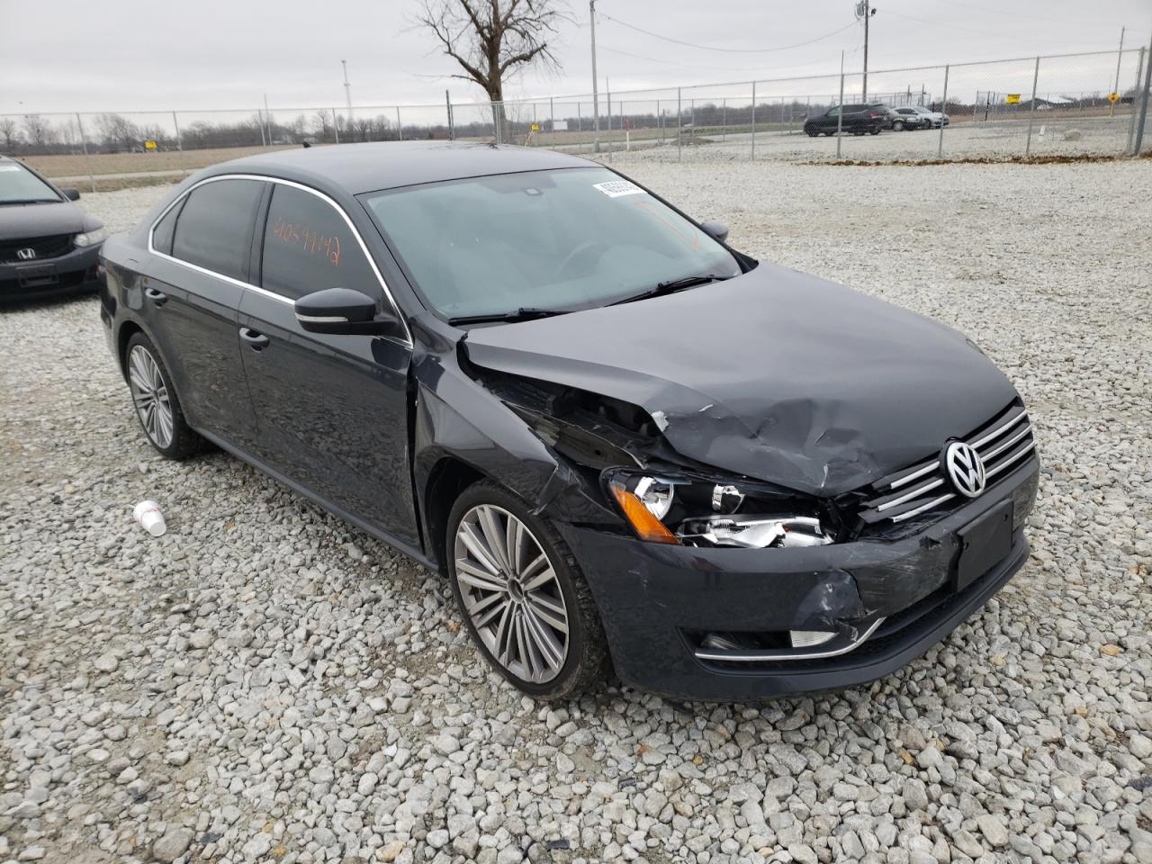 VOLKSWAGEN PASSAT SE 2014 with VIN 1VWBS7A36EC112356 - Photo from auction