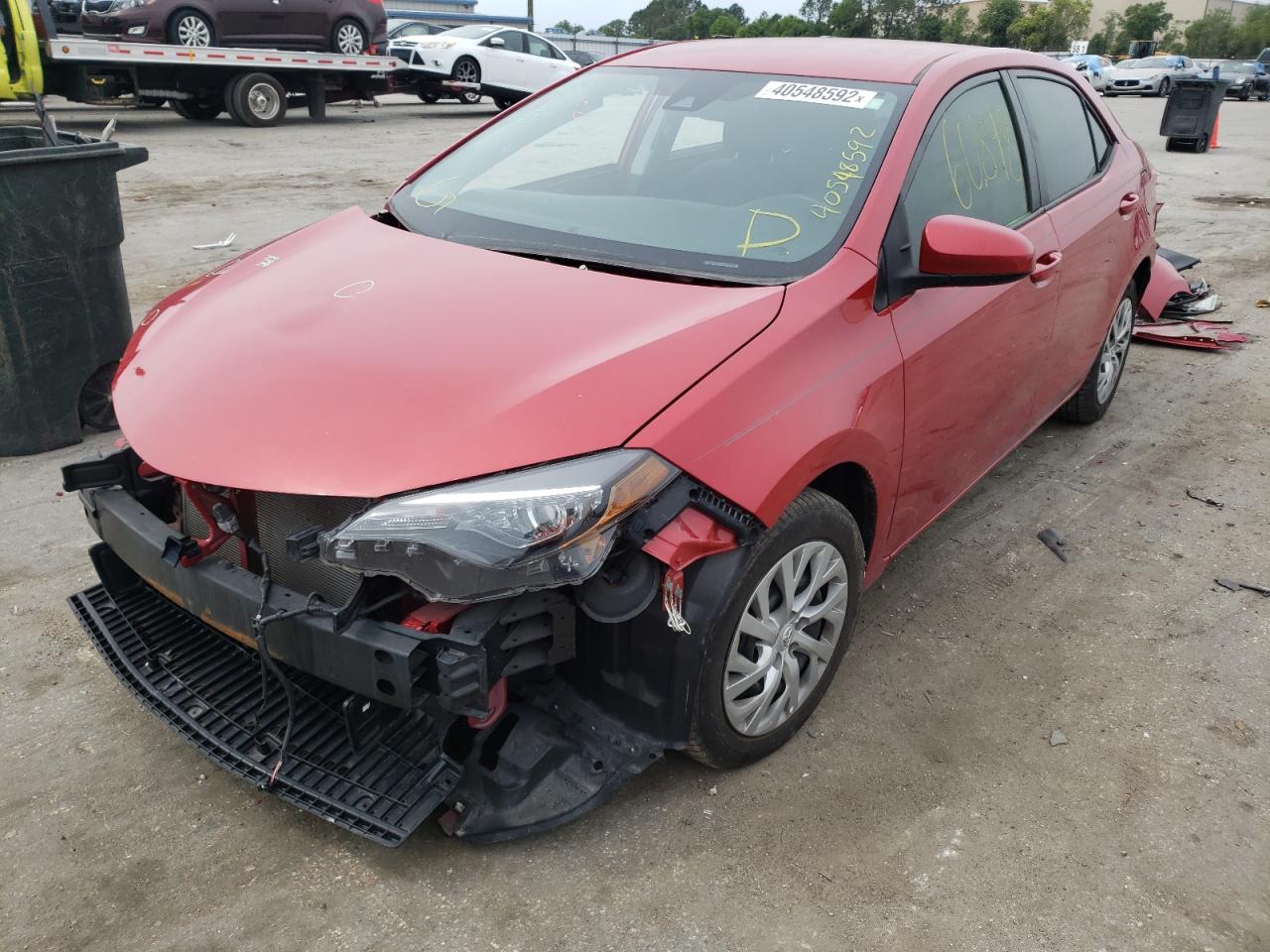 Photo 2 from auction – 2019 TOYOTA COROLLA L with VIN 2T1BURHE9KC189631
