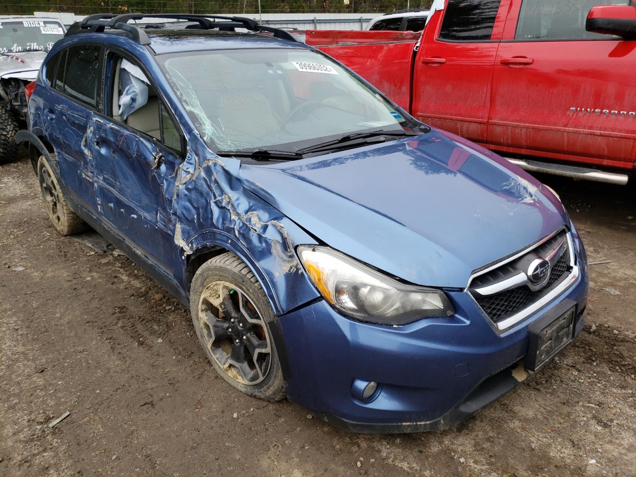 SUBARU XV CROSSTR 2014 with VIN JF2GPAVCXE8283598 - Photo from auction