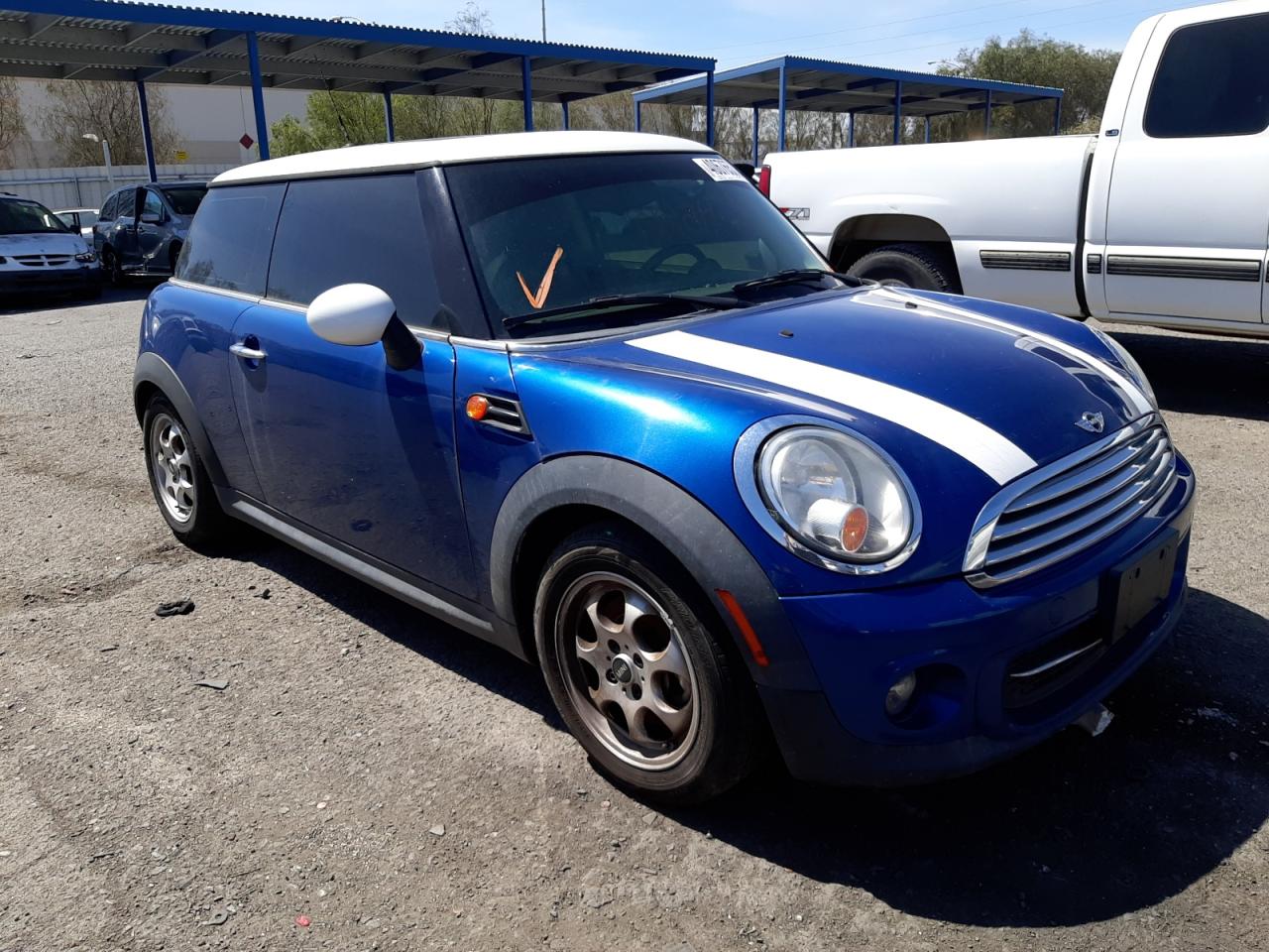 MINI COOPER 2013 with VIN WMWSU3C56DT548169 - Photo from auction