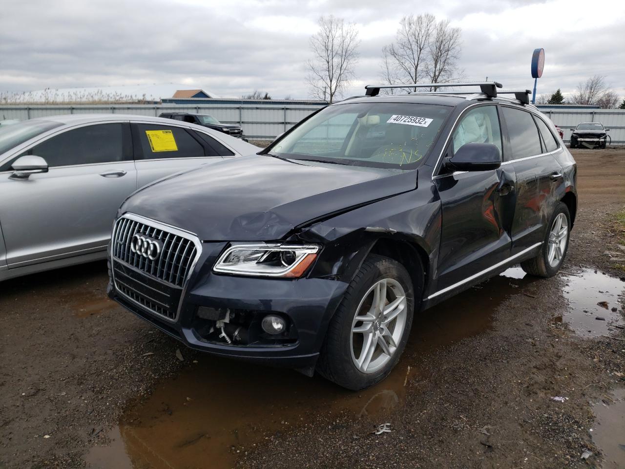 Photo 2 from auction – 2016 AUDI Q5 PREMIUM with VIN WA1L2AFP9GA044448