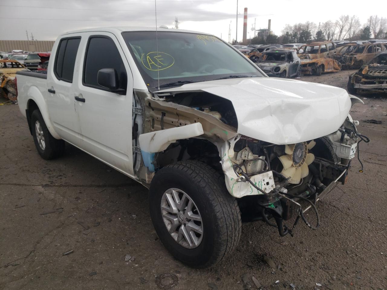 NISSAN FRONTIER S 2017 with VIN 1N6AD0EV7HN776974 - Photo from auction