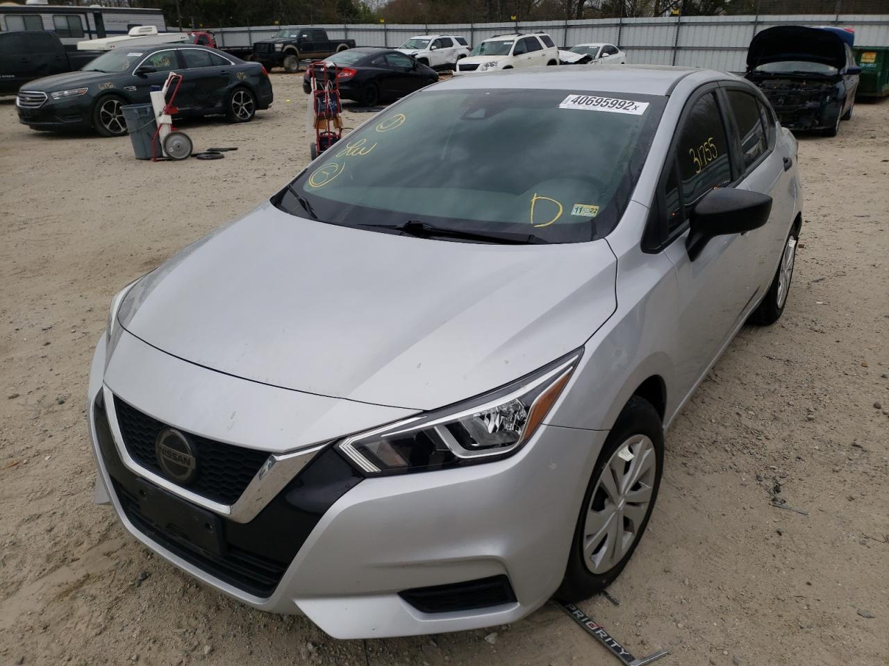 Photo 2 from auction – 2020 NISSAN VERSA S with VIN 3N1CN8DV7LL806138