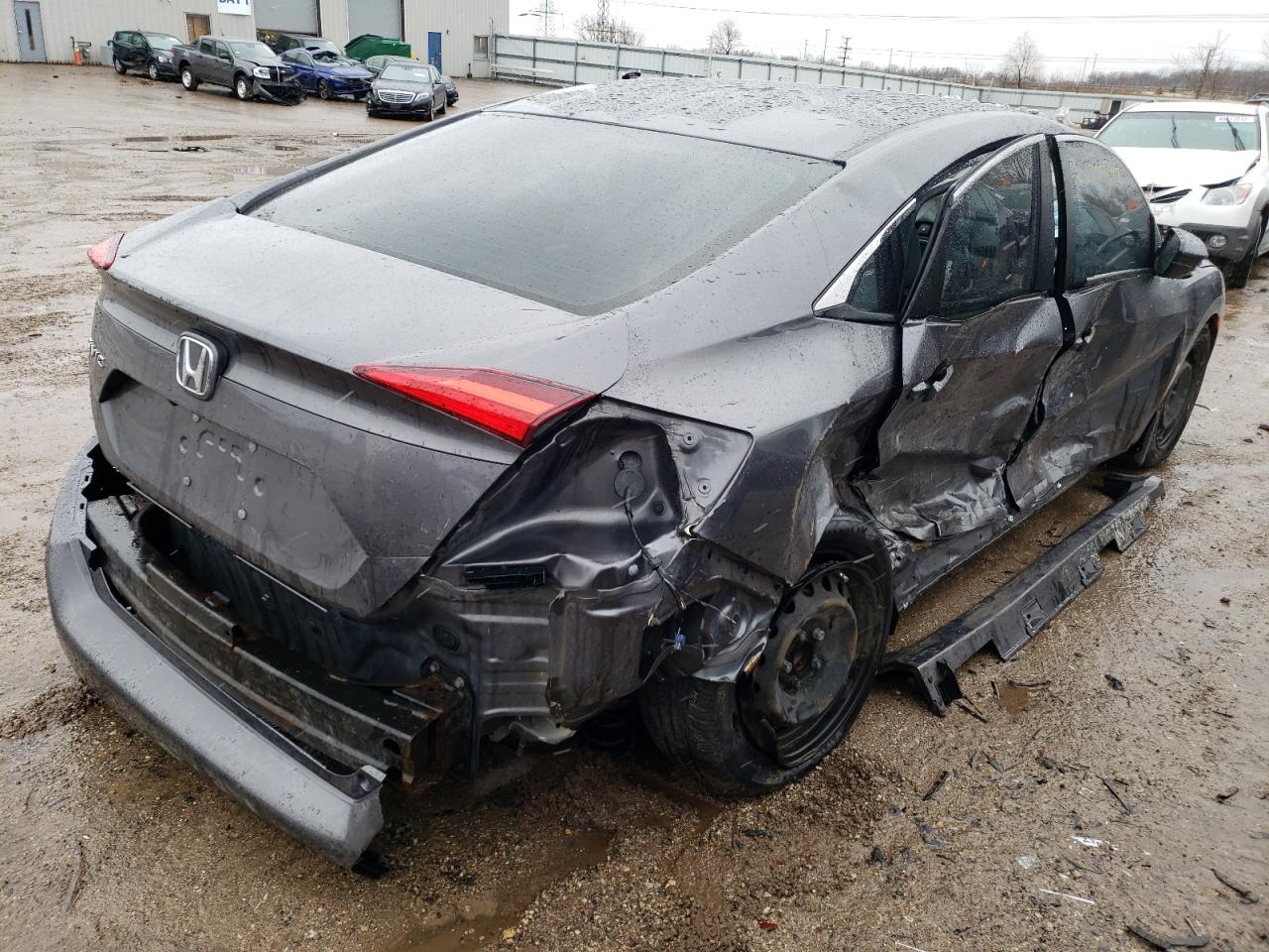 Photo 4 from auction – 2016 HONDA CIVIC LX with VIN 19XFC2F50GE029614