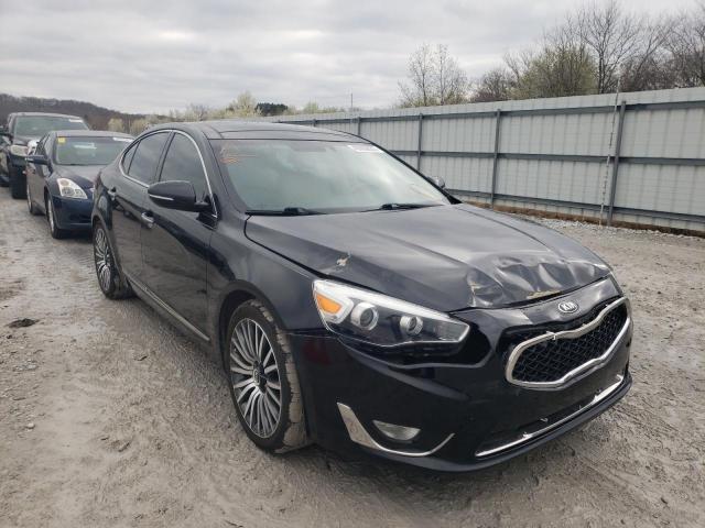 KIA CADENZA PR 2014 with VIN KNALN4D7XE5124863 - Photo from auction