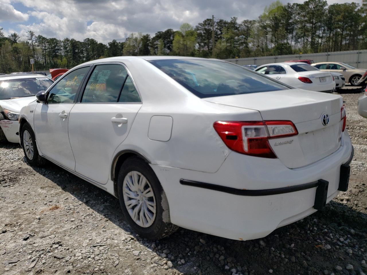 Photo 3 from auction – 2014 TOYOTA CAMRY HYBR with VIN 4T1BD1FK9EU112769