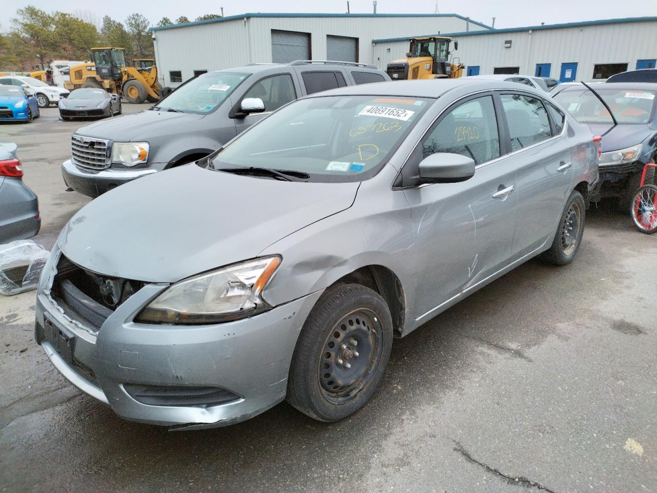 Photo 2 from auction – 2014 NISSAN SENTRA S with VIN 3N1AB7AP5EL657263